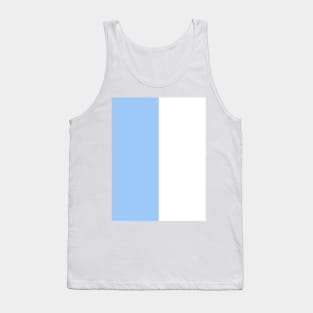 Blackburn Rovers Sky Blue and White Half design Tank Top